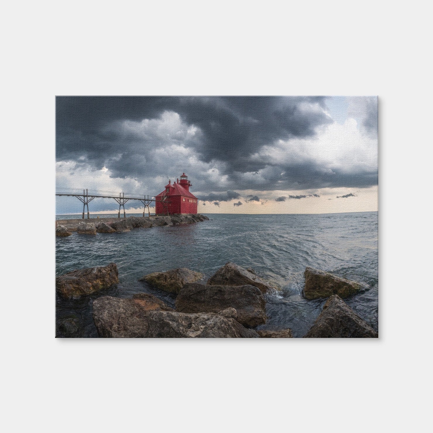 AUTO-MOCKUP WHITE | Great Lake Storm | 1 Piece | Gallery Wrap Canvas | group=4x3