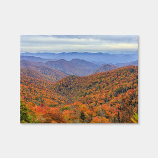 AUTO-MOCKUP WHITE | Great Smoky Mountains Autumn | 1 Piece | Gallery Wrap Canvas | group=4x3