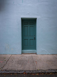 Green Door Wall Art