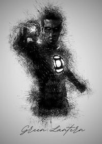 Green Lantern Wall Art