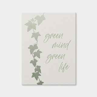 AUTO-MOCKUP WHITE | Green Mind - Green Life | 1 Piece | Gallery Wrap Canvas | group=3x4