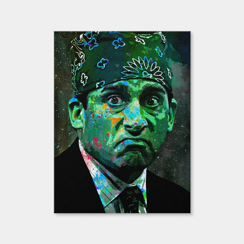 AUTO-MOCKUP WHITE | Green Prison Mike | 1 Piece | Gallery Wrap Canvas | group=3x4