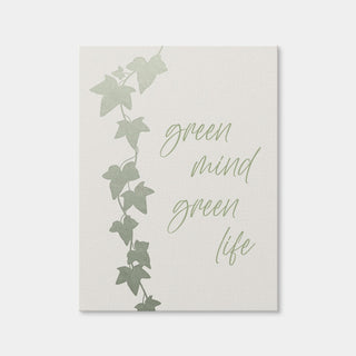 AUTO-MOCKUP WHITE | Green Mind - Green Life | 1 Piece | Gallery Wrap Canvas | group=3x4