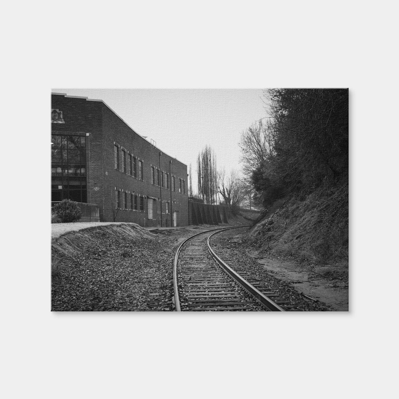 AUTO-MOCKUP WHITE | Greenville South Carolina Tracks | 1 Piece | Gallery Wrap Canvas | group=4x3