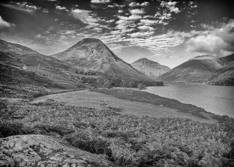 Grey Peaks Wall Art