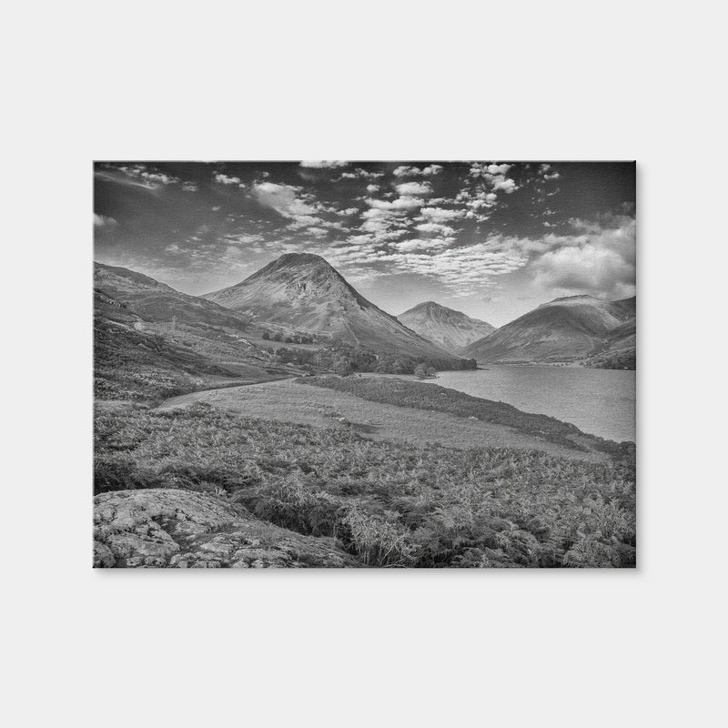 AUTO-MOCKUP WHITE | Grey Peaks | 1 Piece | Gallery Wrap Canvas | group=4x3