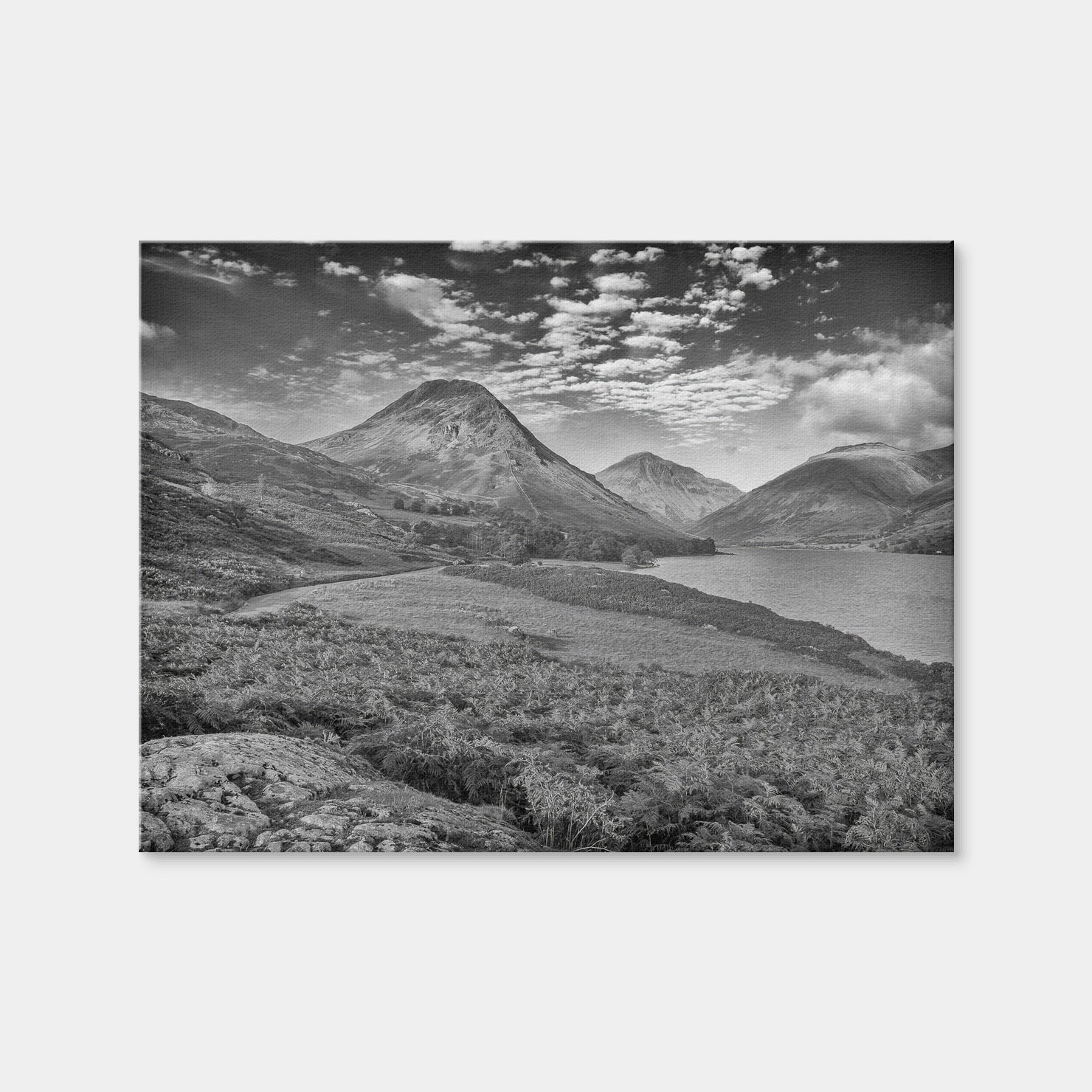 AUTO-MOCKUP WHITE | Grey Peaks | 1 Piece | Gallery Wrap Canvas | group=4x3