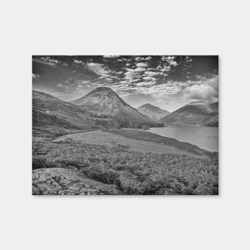 AUTO-MOCKUP WHITE | Grey Peaks | 1 Piece | Gallery Wrap Canvas | group=4x3