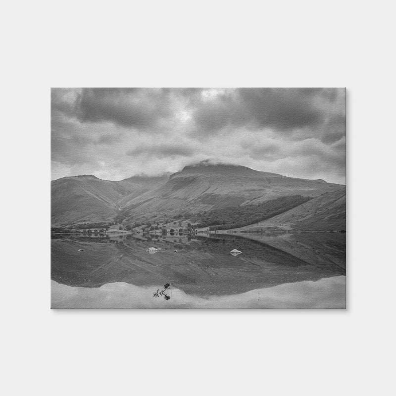AUTO-MOCKUP WHITE | Grey Reflections | 1 Piece | Gallery Wrap Canvas | group=4x3