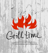 Grill Time Wall Art