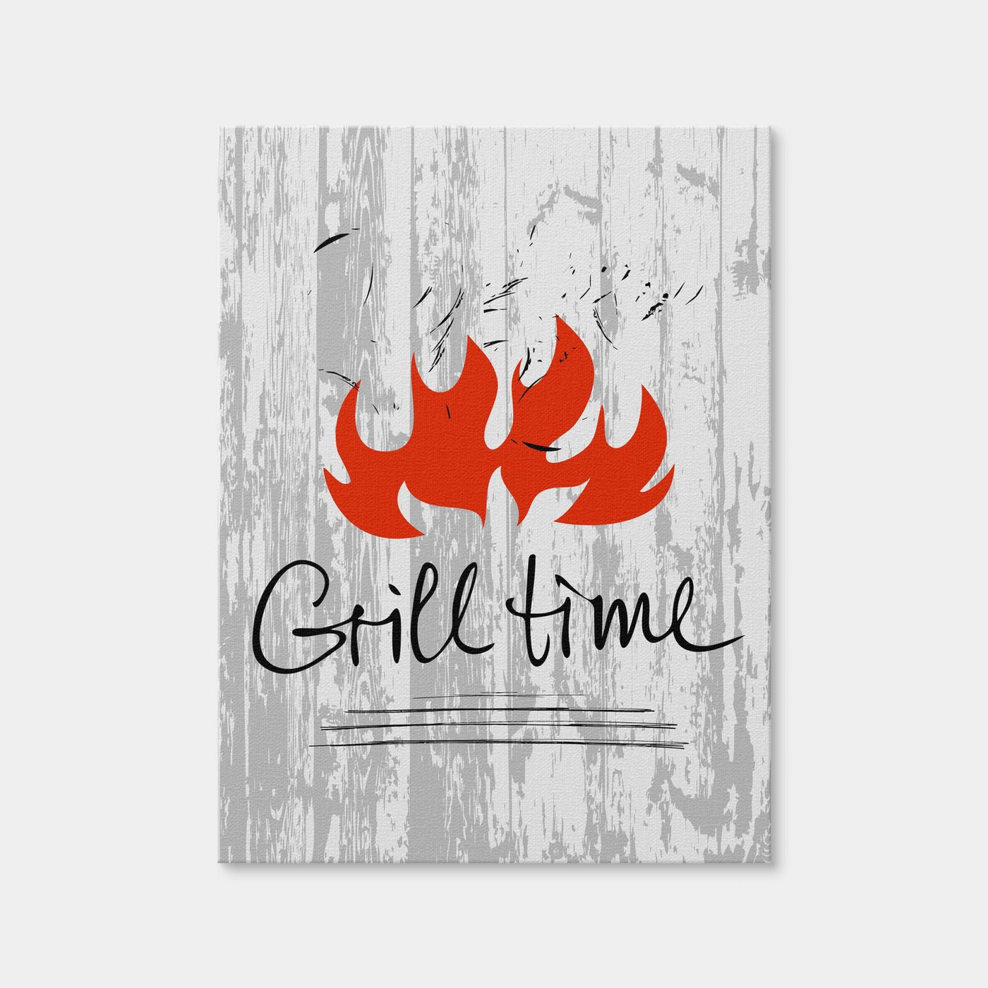 AUTO-MOCKUP WHITE | Grill Time | 1 Piece | Gallery Wrap Canvas | group=3x4