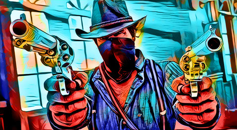 Gunslinger Morgan Wall Art