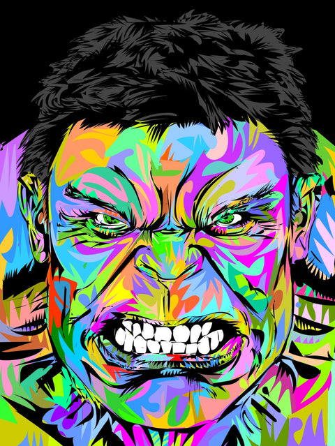 HULK Color Wall Art