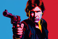Han Solo Gun Wall Art