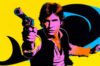 Han Solo Retro Wall Art