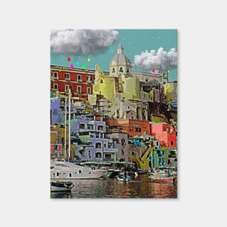 AUTO-MOCKUP WHITE | Happy City Life | 1 Piece | Gallery Wrap Canvas | group=3x4