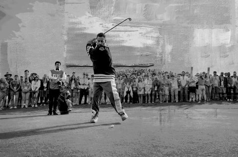 Happy Gilmore 2 Grayscale Wall Art