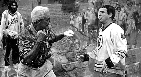 Happy Gilmore & Bob Barker Grayscale Wall Art