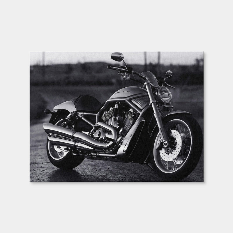 AUTO-MOCKUP WHITE | Harley Davidson | 1 Piece | Gallery Wrap Canvas | group=4x3