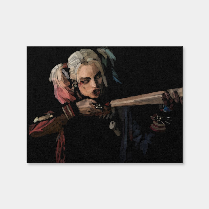 AUTO-MOCKUP WHITE | Harley Quinn | 1 Piece | Gallery Wrap Canvas | group=4x3