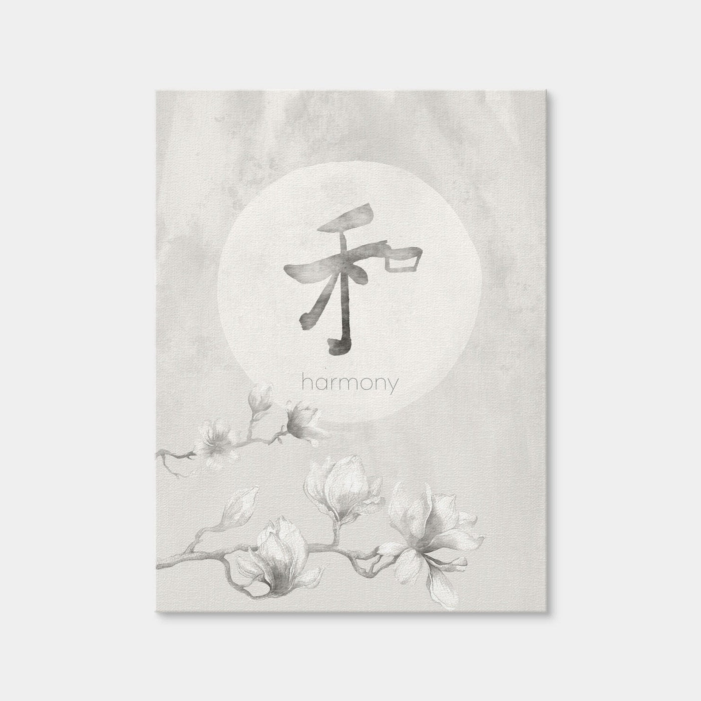 AUTO-MOCKUP WHITE | Harmony - Japandi Style | 1 Piece | Gallery Wrap Canvas | group=3x4