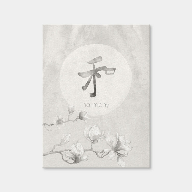 AUTO-MOCKUP WHITE | Harmony - Japandi Style | 1 Piece | Gallery Wrap Canvas | group=3x4
