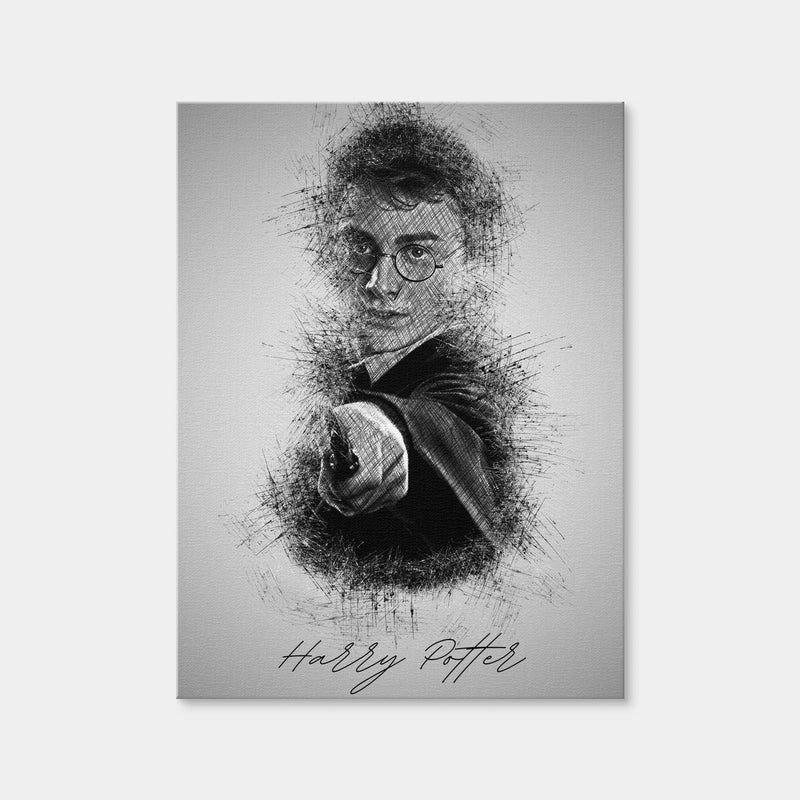 AUTO-MOCKUP WHITE | Harry Potter | 1 Piece | Gallery Wrap Canvas | group=3x4