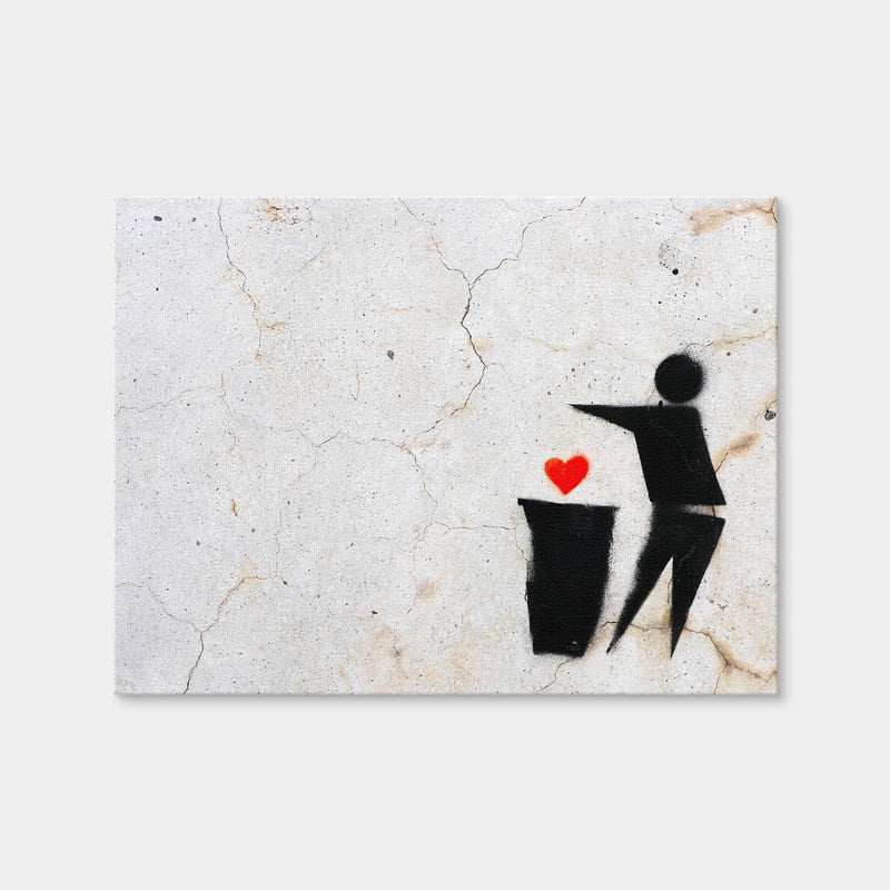 AUTO-MOCKUP WHITE | Heart to Trash | 1 Piece | Gallery Wrap Canvas | group=4x3