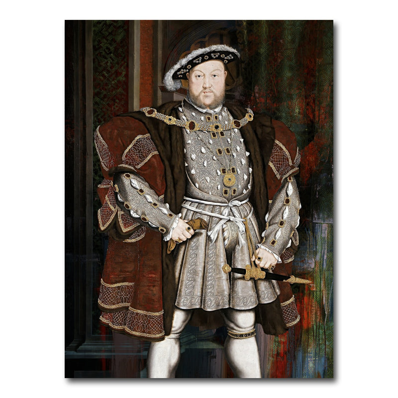 AUTO-MOCKUP WHITE | Henry VIII | 1 Piece | Gallery Wrap Canvas | group=3x4