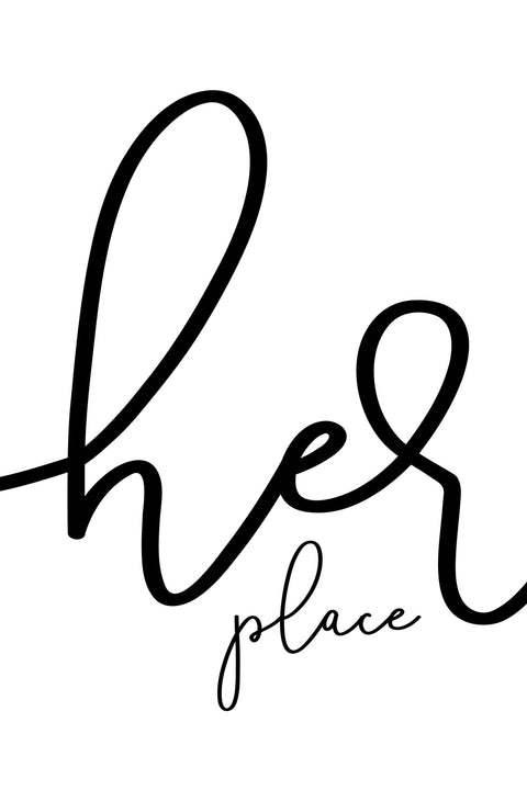 Her place Wall Art