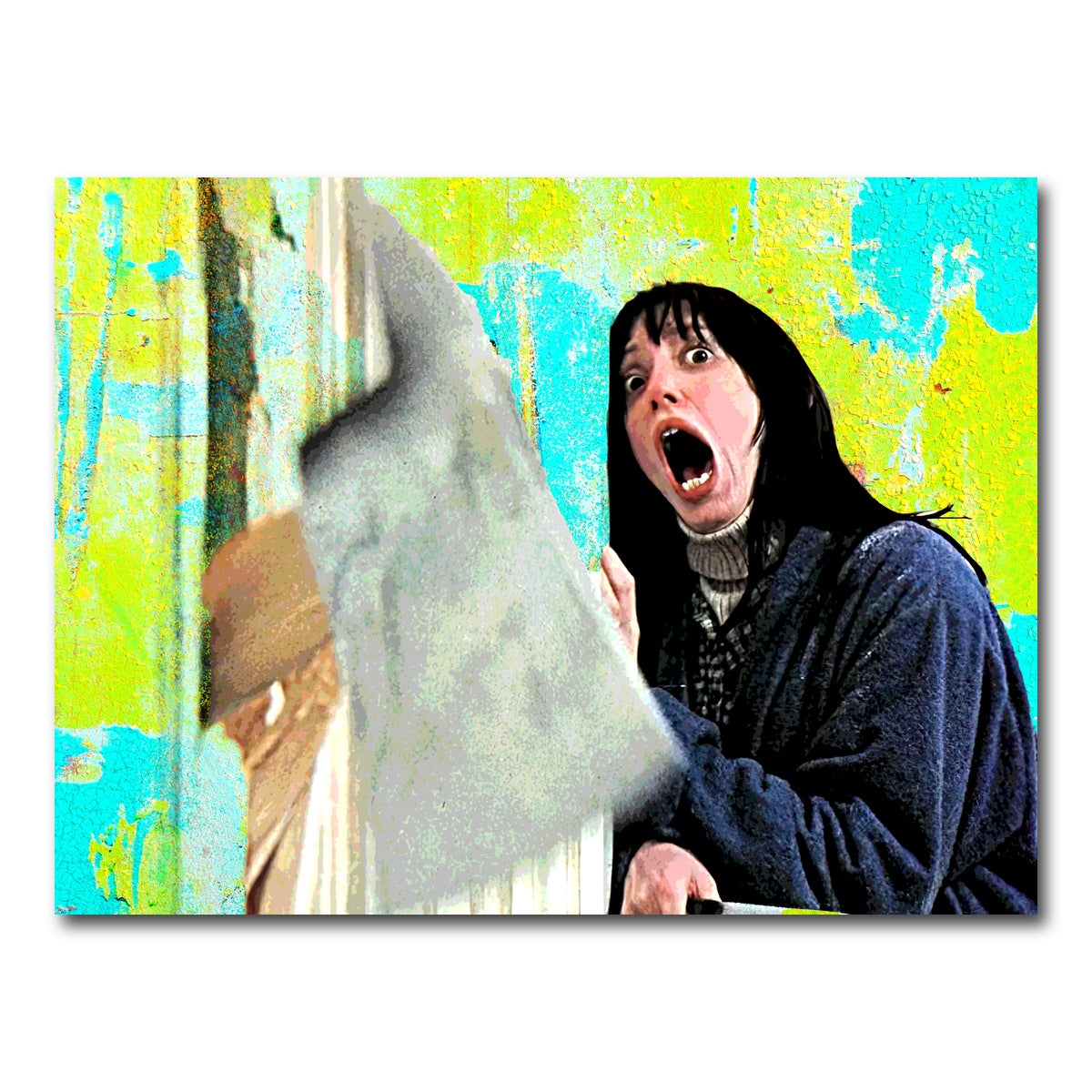 AUTO-MOCKUP WHITE | Here's Johnny | 1 Piece | Gallery Wrap Canvas | group=4x3