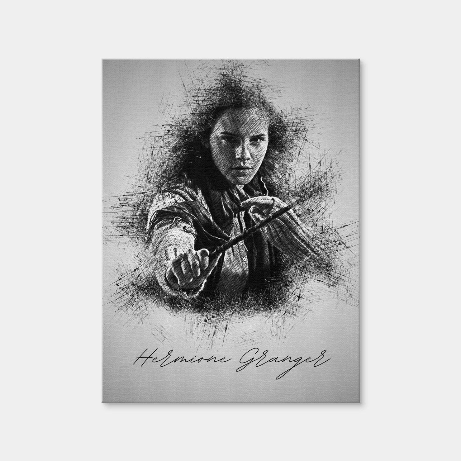 AUTO-MOCKUP WHITE | Hermione Granger | 1 Piece | Gallery Wrap Canvas | group=3x4