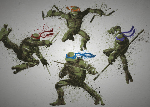 Heroes In a Half Shell Wall Art