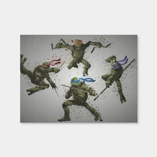 AUTO-MOCKUP WHITE | Heroes In a Half Shell | 1 Piece | Gallery Wrap Canvas | group=4x3
