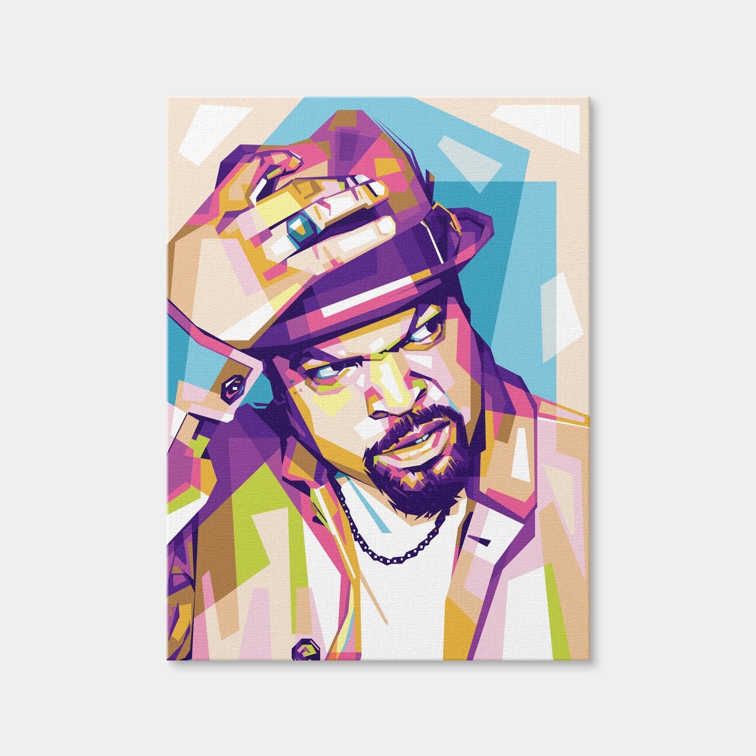 AUTO-MOCKUP WHITE | Hey Dude This is Ice Cube | 1 Piece | Gallery Wrap Canvas | group=3x4