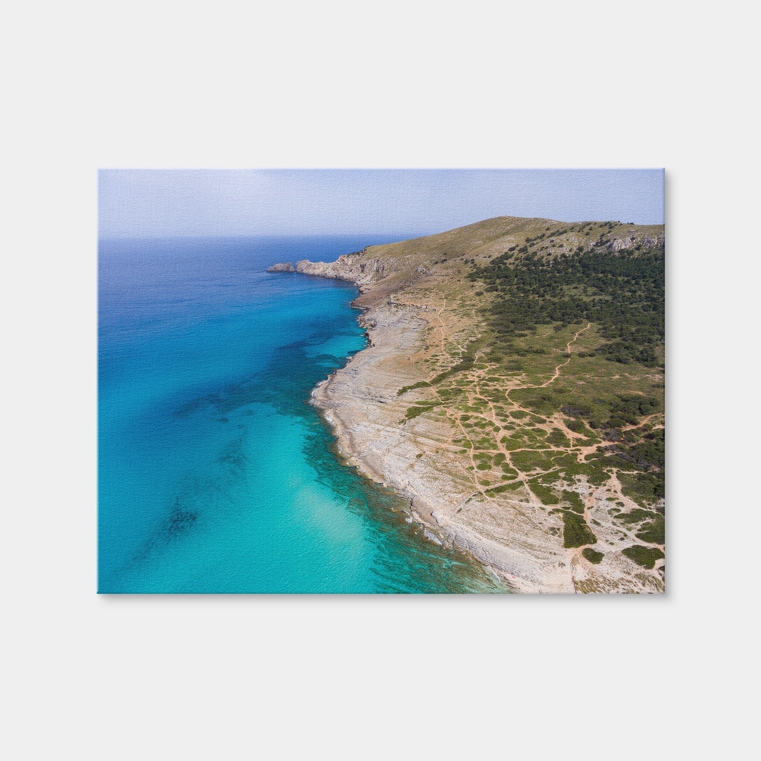 AUTO-MOCKUP WHITE | Hill and Sea | 1 Piece | Gallery Wrap Canvas | group=4x3