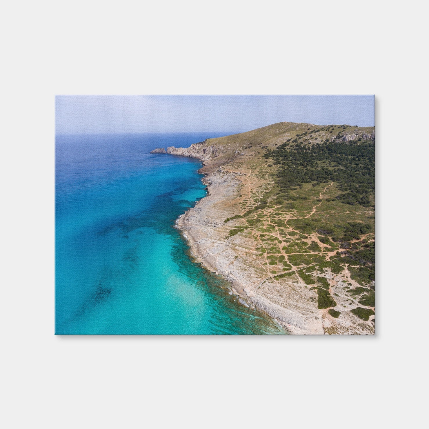 AUTO-MOCKUP WHITE | Hill and Sea | 1 Piece | Gallery Wrap Canvas | group=4x3