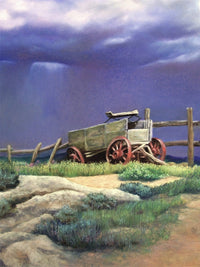 Hilltop Wagon Wall Art