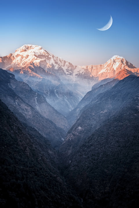 Himalayan Moonrise Wall Art