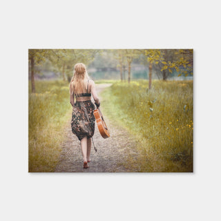 AUTO-MOCKUP WHITE | Hippie Woman | 1 Piece | Gallery Wrap Canvas | group=4x3