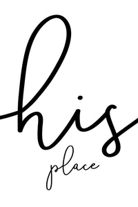 His place Wall Art
