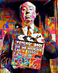 Hitchcock Action! Wall Art
