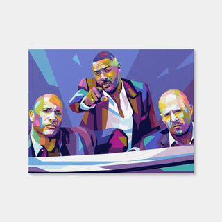 AUTO-MOCKUP WHITE | Hobbs & Shaw | 1 Piece | Gallery Wrap Canvas | group=4x3