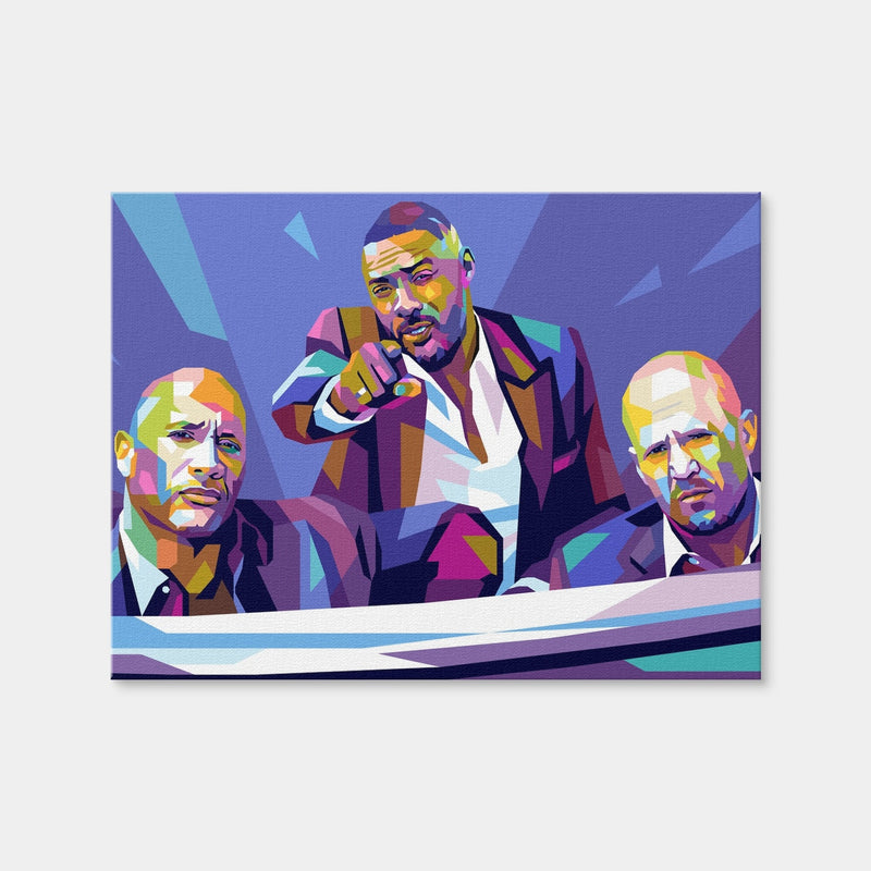 AUTO-MOCKUP WHITE | Hobbs & Shaw | 1 Piece | Gallery Wrap Canvas | group=4x3