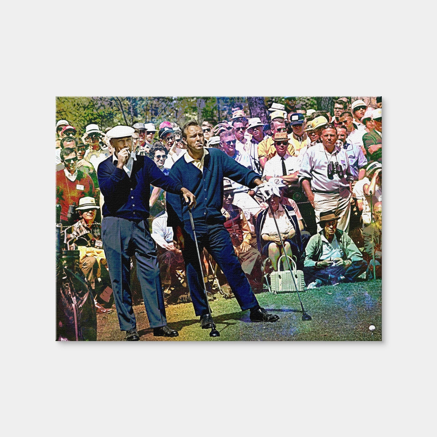 AUTO-MOCKUP WHITE | Hogan and Palmer Cig Break | 1 Piece | Gallery Wrap Canvas | group=4x3