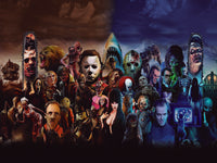 Horror Collage Wall Art