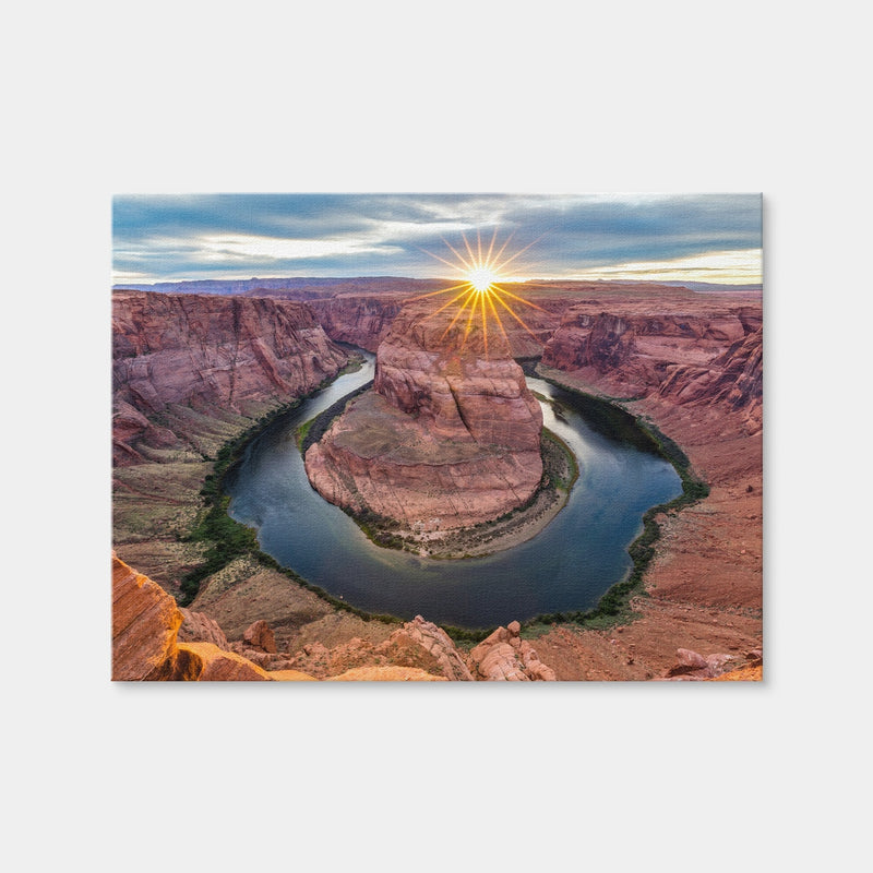 AUTO-MOCKUP WHITE | Horseshoe Bend | 1 Piece | Gallery Wrap Canvas | group=4x3