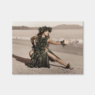 AUTO-MOCKUP WHITE | Hula Dancer | 1 Piece | Gallery Wrap Canvas | group=4x3