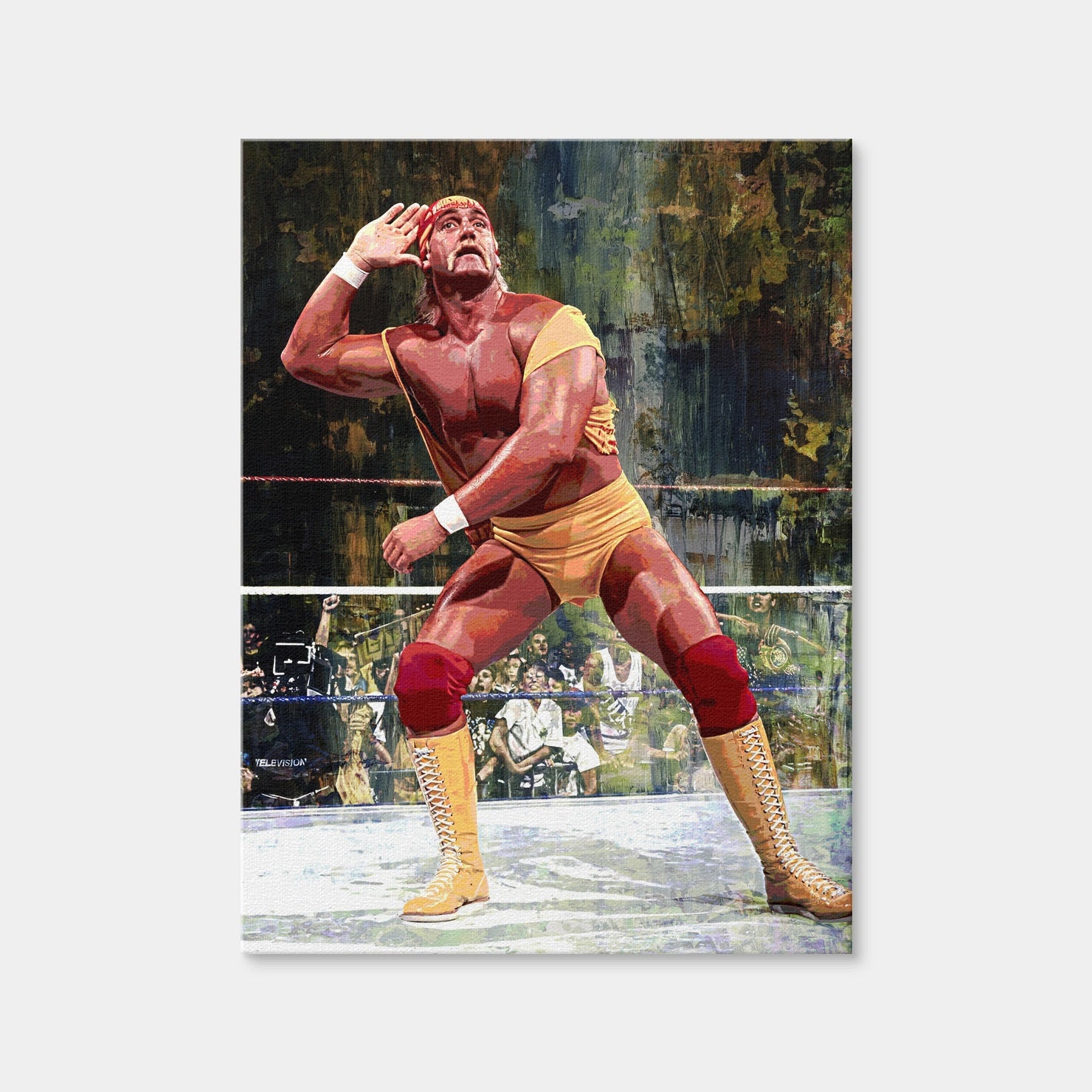 AUTO-MOCKUP WHITE | Hulkamania | 1 Piece | Gallery Wrap Canvas | group=3x4