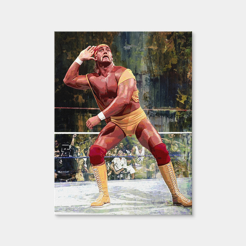 AUTO-MOCKUP WHITE | Hulkamania | 1 Piece | Gallery Wrap Canvas | group=3x4